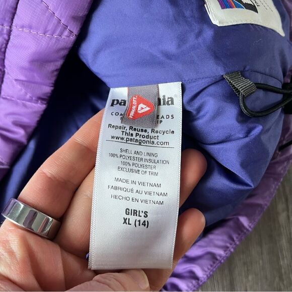 Patagonia Girl's XL (14) Nano Puff Jacket. - Picture 7 of 11
